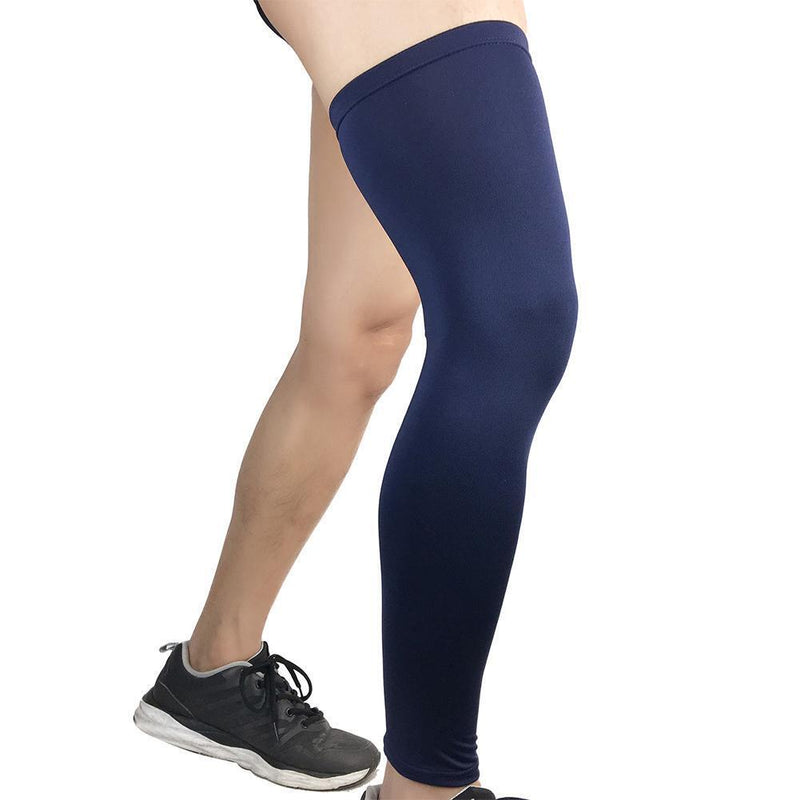 Outdoor Sports Cycling Compression Knee Leg Protector Brace Sleeve (XL) Newly