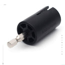 Acoustic Guitar String Winder Head Hexagonal Drill Tools Electric Drill Adapter
