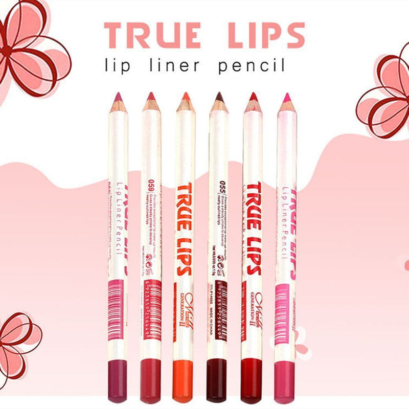 Waterproof Makeup Tool Beauty Lip Liner Matt Contour Lipstick Pencil Lipstick