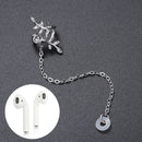 Earphone Holder Anti-Lost Earrings Stainless Steel For AirPods 3 Pro 2 1