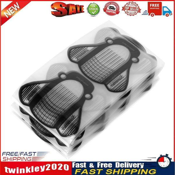 100pcs Nail Art French Tips Extension Forms Acrylic UV Gel Guide Stencils Newly