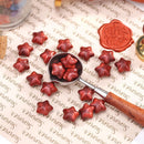 30pcs Retro Star Shape Sealing Wax Grain Fire Painting Pills for Stamp (G)