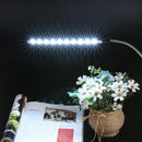 10 LED Flexible USB Laptop Desk Lamp Work Children Night Lights (Black)
