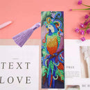 Rhinestone Diamond Painting Leather Bookmarks Leather Craft (Parrot-AA395) Newly