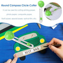 Powlance Compass Cutters for Scrapbooking, Round, Crafting, Circular Snow