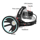 Strong Light Headlight Work Light Long-range Head Lamp P90 Induction Headlamp