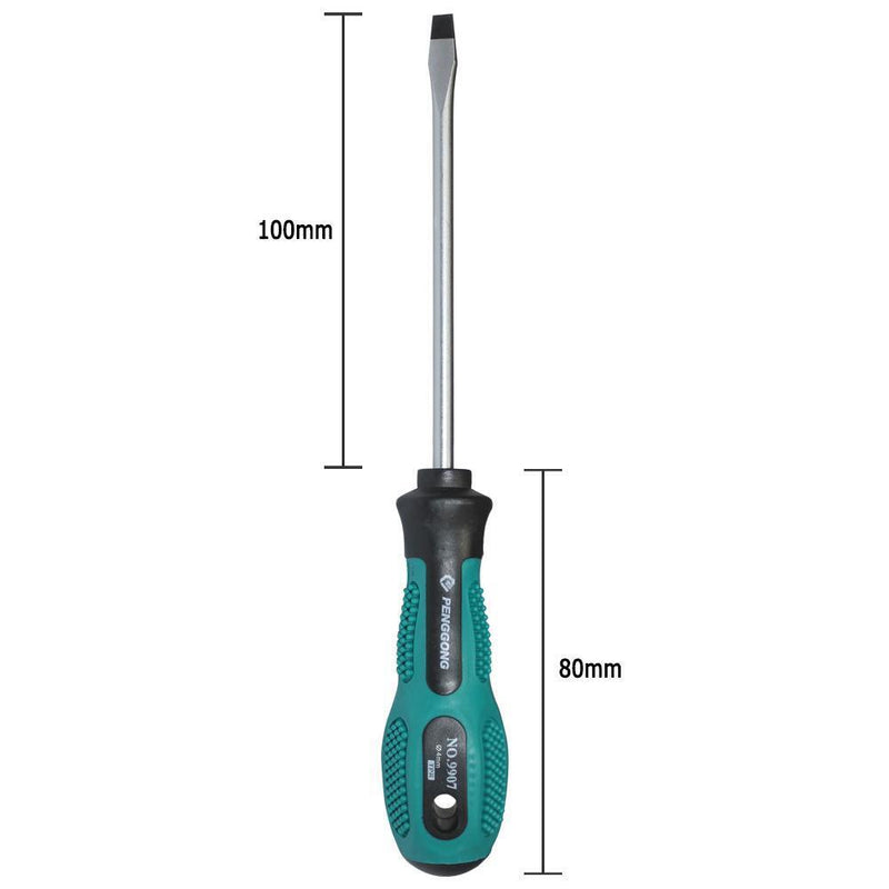 Insulated Handle Screwdrivers Electrician's Screw Driver (100mm/Straight) Newly