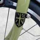 Bicycle Front Fork Protection Brake Line Protector for Brompton (Black) Newly
