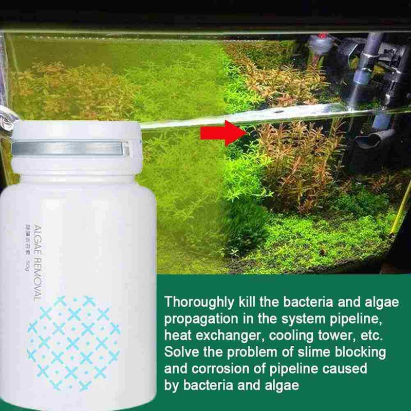 Repellent Crystal Clear Algae Agent Tank Moss Remover ~ Algaecide US F2E0