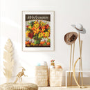 5D DIY Flowers Full Round Drill Diamond Painting Kit Mosaic Picture (A827) Newly
