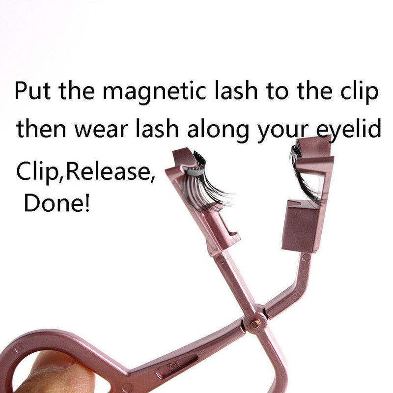 Dual Magnets Magnetic Eyelashs Clip Magnetic Eyelashes No Glue Needed Eyelashes