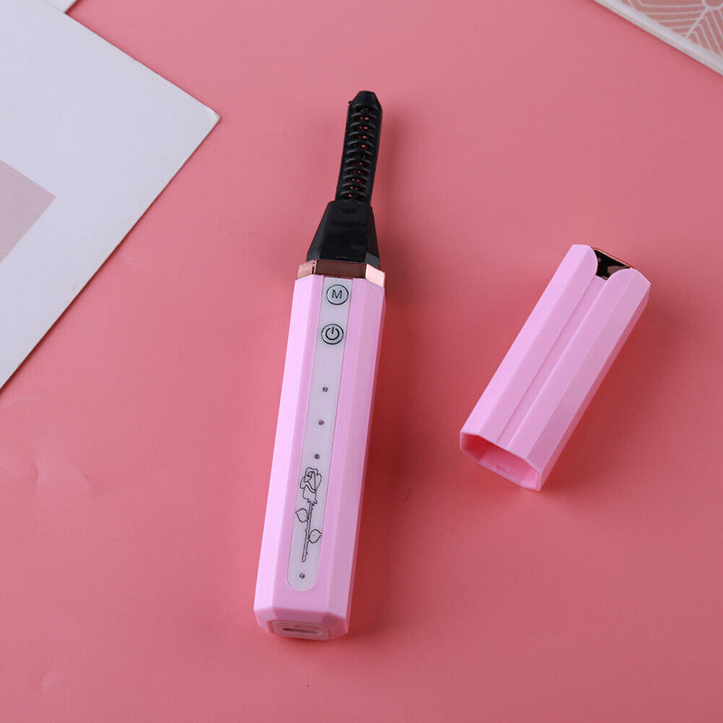 Rechargeable Fast Heating Eyelash Curler Efficient Electric Heated Lash Curler