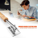 Wood Handle Mini Soldering Iron Rework Station Electric Solder Iron (30W)