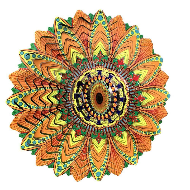 Decoration Wind Spinner Wind Chime SunFlower Wind Catchers Hanging Ornament