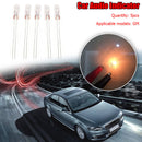 5pcs T4 14V Car Instrument Panel Audio Gear Indicator Light Bulbs Amber Newly