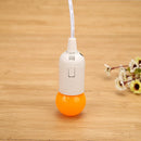 E27 Lamp Bases with Switch Wire for Pendant Bulb Hang Light (Lamp Holder-C)