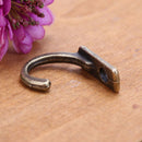 20pcs Ancient Cyan Small Peg Hooks Clothes Hanging Hooks Closet Hanger