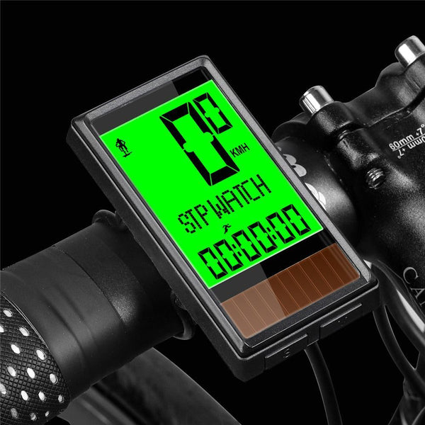 Wireless Stopwatch Cycling Odometer Bike Speedometer Bicycle Computer