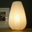 Nordic Paper Lantern Table Lamp Living Room Bedroom LED Decor Light (EU) Newly