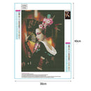 5D DIY Full Drill Diamond Painting Beauty Cross Stitch Needlework Craft Mosaic K