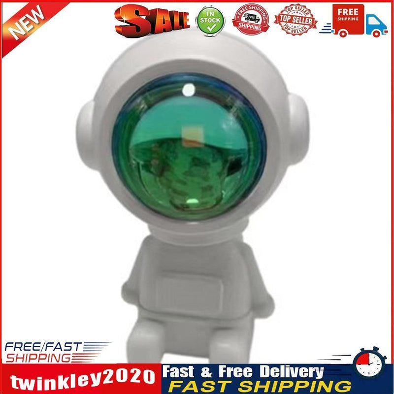 Robot Projection Lamp Astronaut Bedroom Photo Moon Table Light (Rainbow) Newly