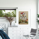 Animals Oil Paint By Number DIY Coloring Canvas Picture Kits for Adults Children
