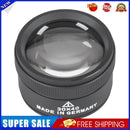 30x40 HD Magnifying Glass Optical Lens Jewelry Appraisal Magnifier (Black)