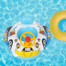 Inflatable Car Steering Wheel Boat Baby Circle Seat Ring Water Toys Random Newly