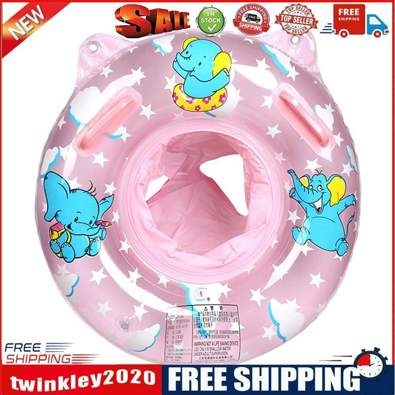Baby Inflatable Swimming Rings Seat Kids Infant Floating Swim Circle (Pink)