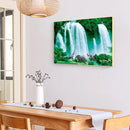 5D DIY Diamond Painting Elephants Waterfall Full Round Drill Crafts Mosaic Sets