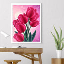 5D DIY Full Drill Diamond Painting Flowers Cross Stitch Home Decor Mosaic Newly