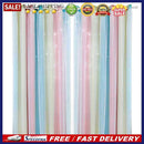 Gradient Hollow Star Curtain Bedroom Full Blackout Window Drapes (Pink)