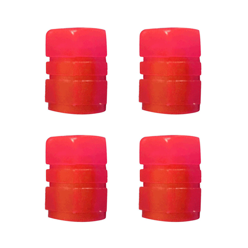 4pcs Tire Valve Caps Illuminated Tire Valve Cover Luminous Tire Cap for Bicyc
