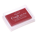 Inkpad DIY Home Stamp Ink Pad Scrapbooking Printing Stationery(Red) Newly