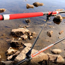 Adjustable Fishing Rod Holder Extend Fish Pole Stand Telescopic Hanging Bracket