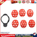 7pcs Golf Ball Liner Drawing Alignment Marker Golf Training Aids (Red) Newly