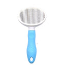 Cats Dogs Needle Comb Pet Float Hair Remover Epilation Hair Cleaning (Blue)