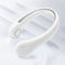 #A Electric Lazy Hanging Neck Fan Leafless USB Summer Cooling Mute Neckband Fan