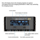 Intelligent Battery Charger 4 Slot For 3.7V Rechargeable Li-Ion Batteries 18650