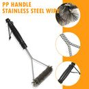 Grill Brush Stainless Steel Wire Bristles Triangle Brushes BBQ Kit Cleaner