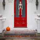 Decoration Outdoor Hanging Poseable Size Human Skeleton Halloween Scary Props