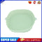 Silicone Air Fryer Liner Reusable Oven Baking BBQ Fryer Pan Mat (Green)