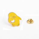 Backpack Accessories Enamel Pins Clothes Lapel Pin Yellow Duck Animal Brooch