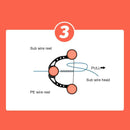 Fishing GT FG PR Knotter Assist Machine Bobbin Winder Wire Lines Knot Tools