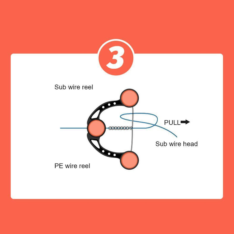 Fishing GT FG PR Knotter Assist Machine Bobbin Winder Wire Lines Knot Tools