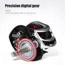 Metal Spool Baitcasting Reel 8kg Drag 7.2/1 Saltwater Fish Wheel (DS Left) Newly