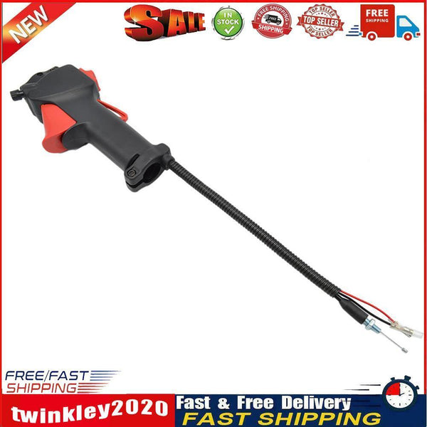 26mm Handle Switch Throttle Trigger Cable for Trimmer Brush Cutter w/Cable Newly