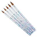 Beauty Gradient Manicure Carving Brushes Nail Extension Acrylic UV Gel Nail Pen