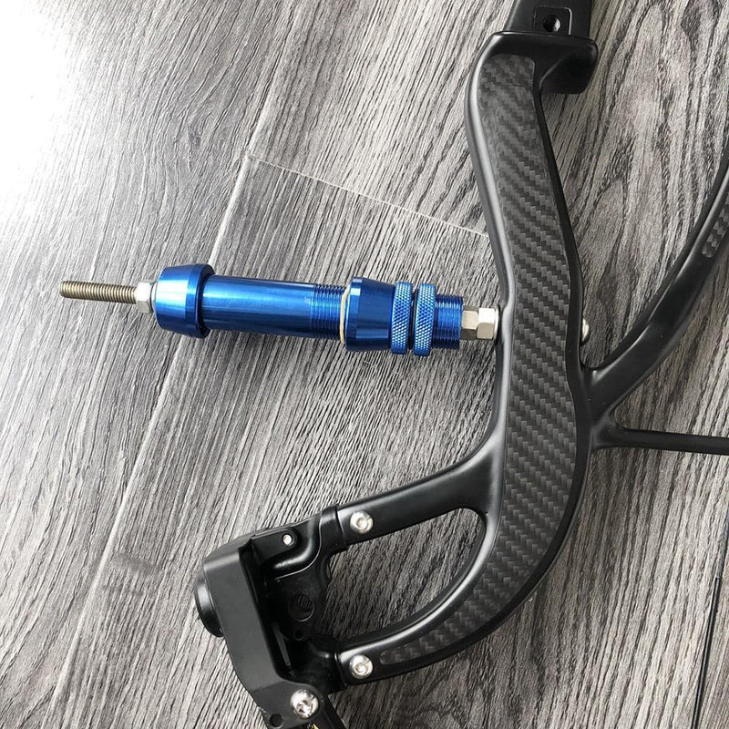 Aluminum Alloy Archery Compound Recurve Bow Fishing Reel Seat Base (Blue)