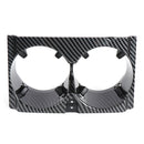 Car Center Console Water Cup Holder for Mercedes W212(Black carbon fibre) Newly